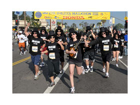 Was that Slash who just ran by?